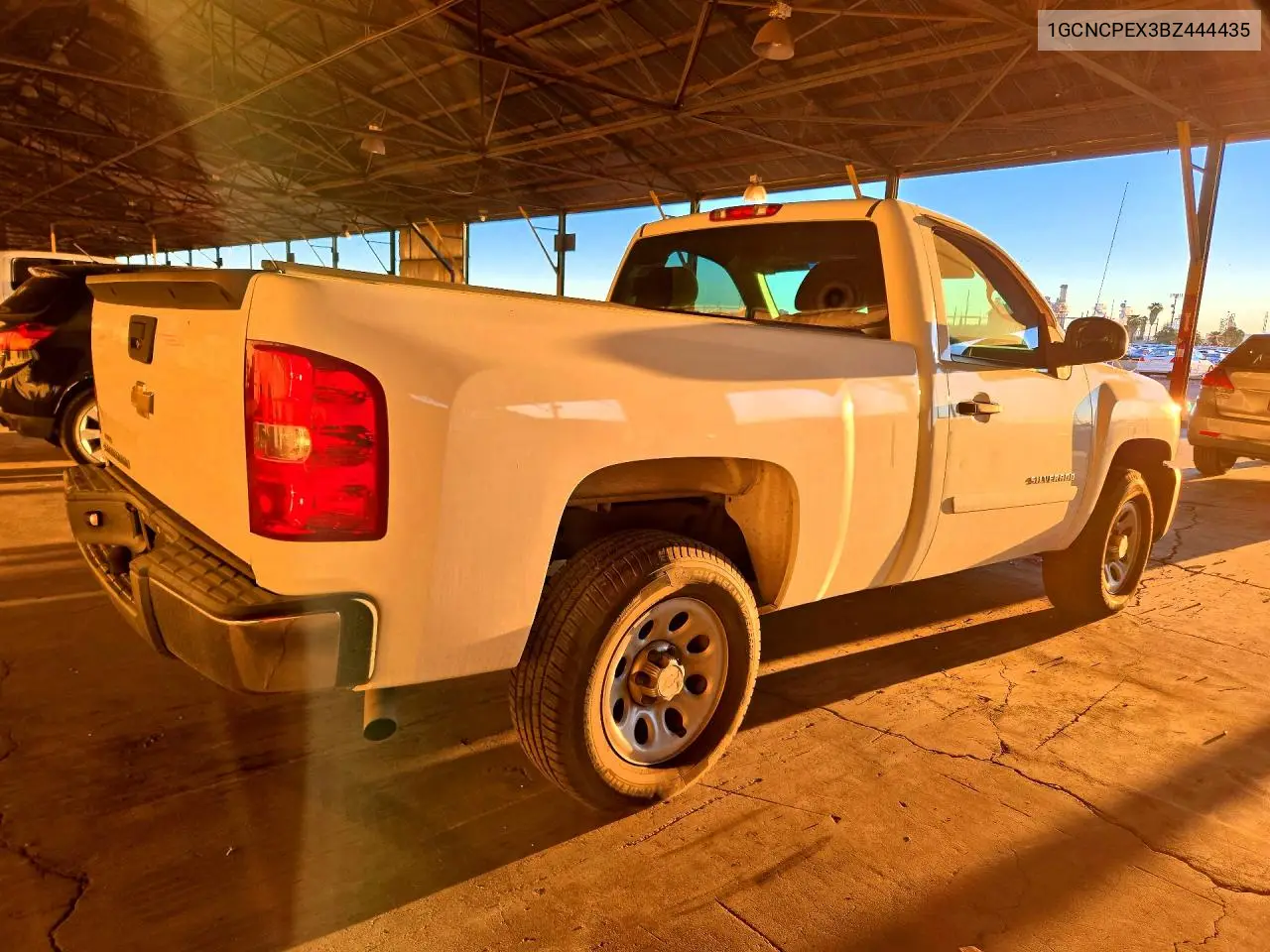2011 CHEVROLET SILVERADO VIN 1GCNCPEX3BZ444435 — фото 3