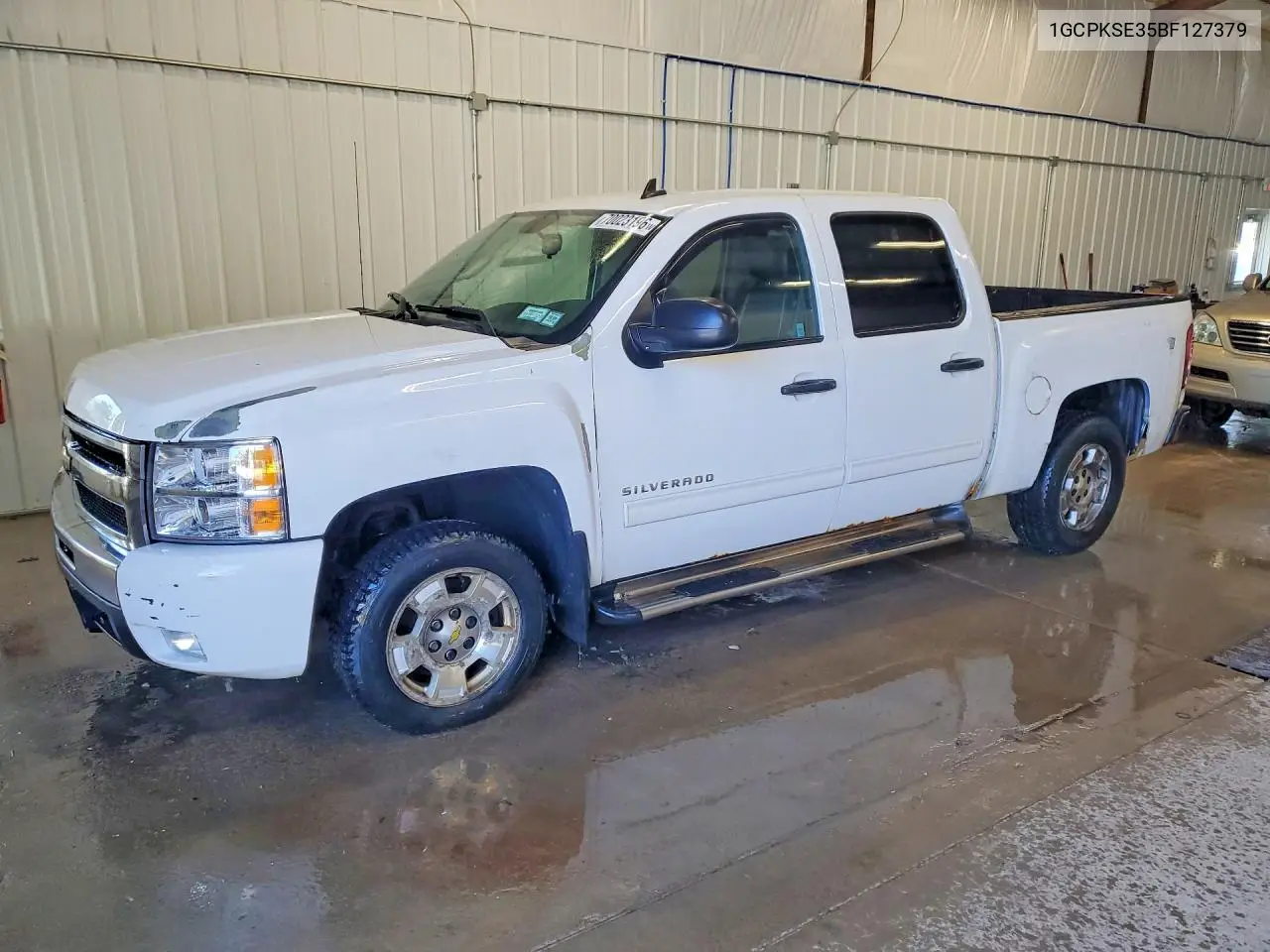 CHEVROLET SILVERADO 2011, VIN 1GCPKSE35BF127379