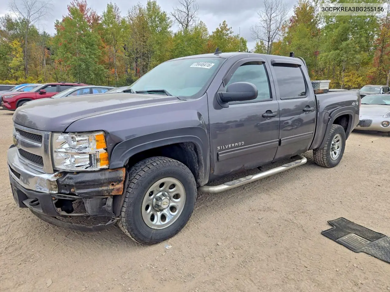 CHEVROLET SILVERADO 2011, VIN 3GCPKREA3BG255156