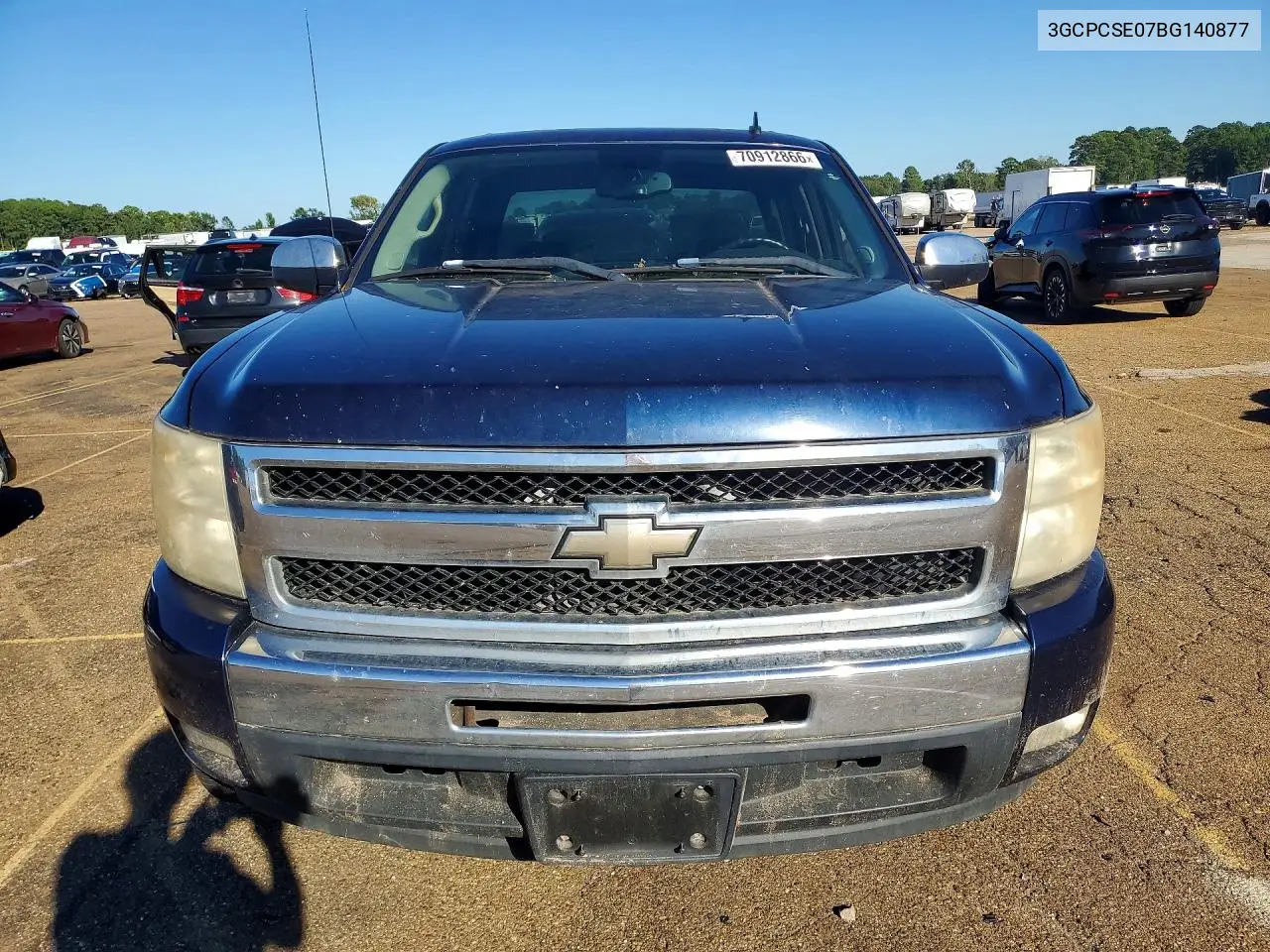 2011 CHEVROLET SILVERADO VIN 3GCPCSE07BG140877 — фото 5