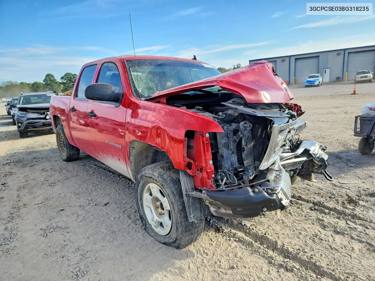 2011 CHEVROLET SILVERADO VIN 3GCPCSE03BG318235 — фото 4