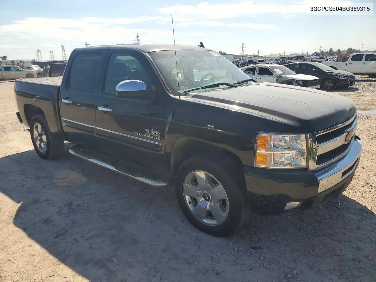 2011 CHEVROLET SILVERADO VIN 3GCPCSE04BG389315 — фото 4