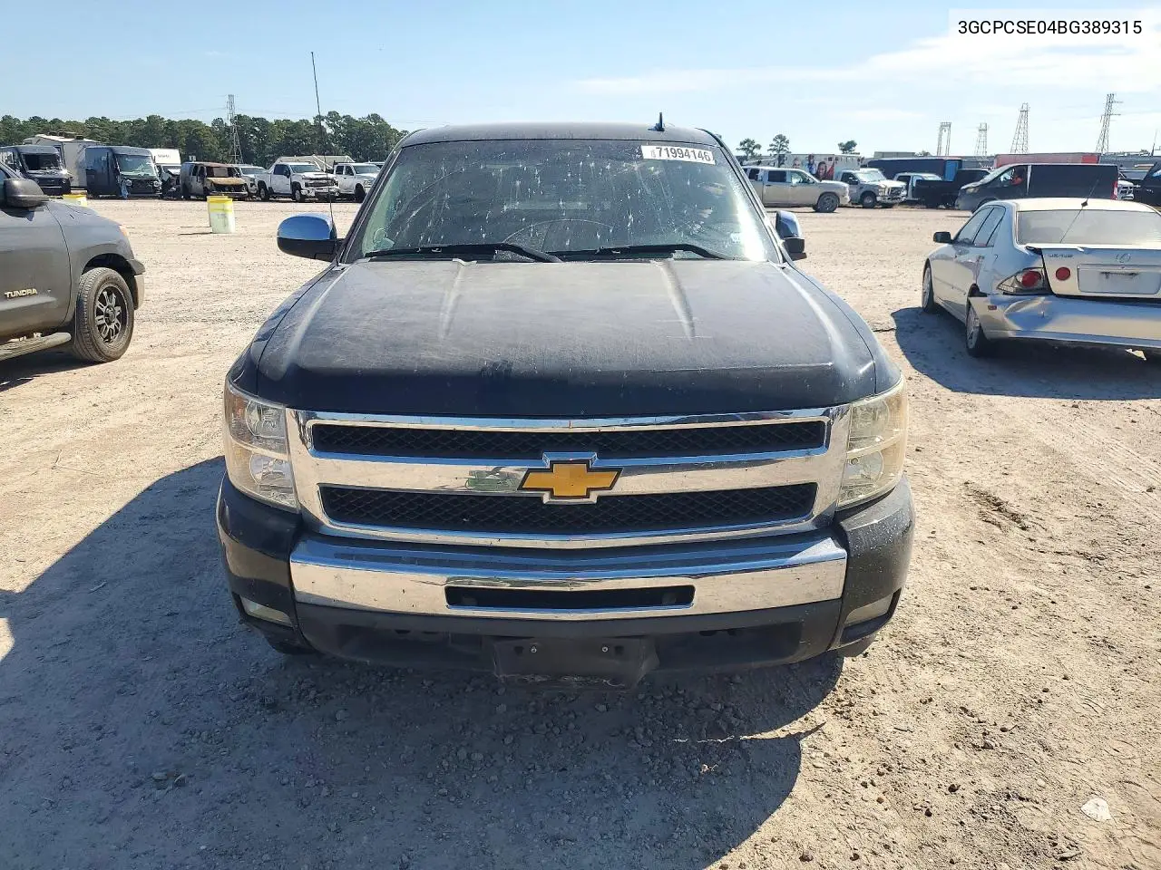 2011 CHEVROLET SILVERADO VIN 3GCPCSE04BG389315 — фото 5