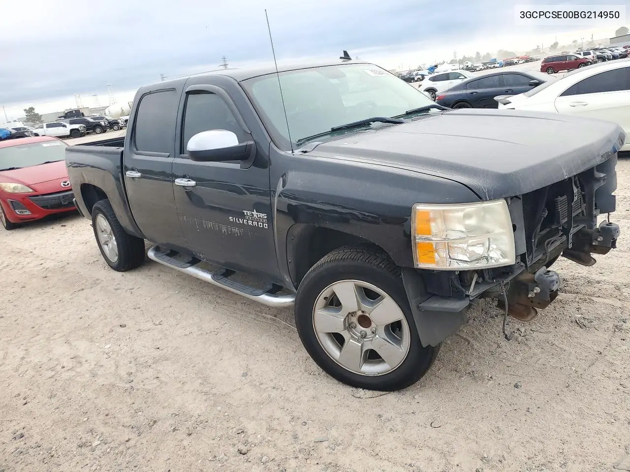 2011 CHEVROLET SILVERADO VIN 3GCPCSE00BG214950 — фото 4