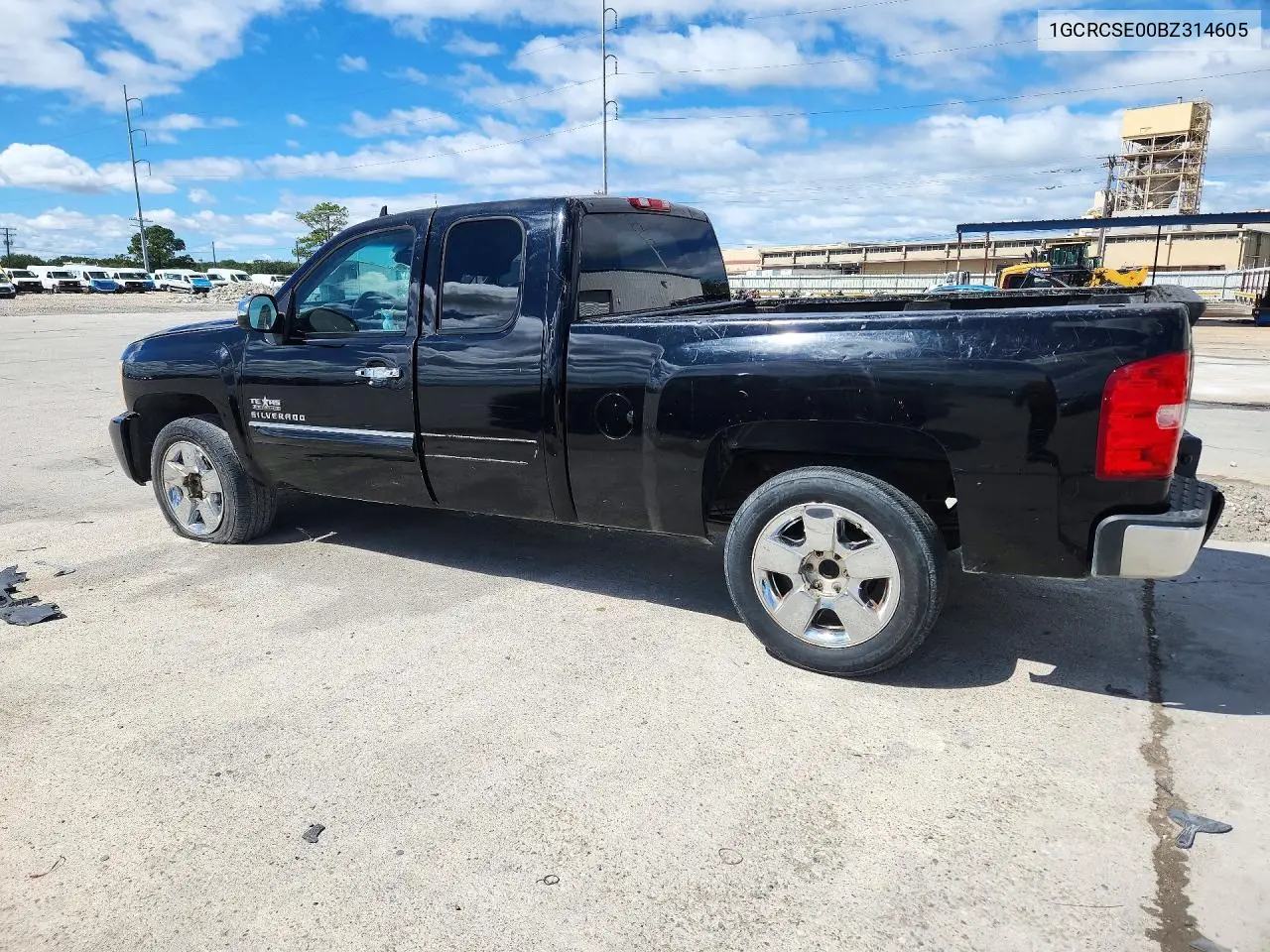 2011 CHEVROLET SILVERADO VIN 1GCRCSE00BZ314605 — фото 2