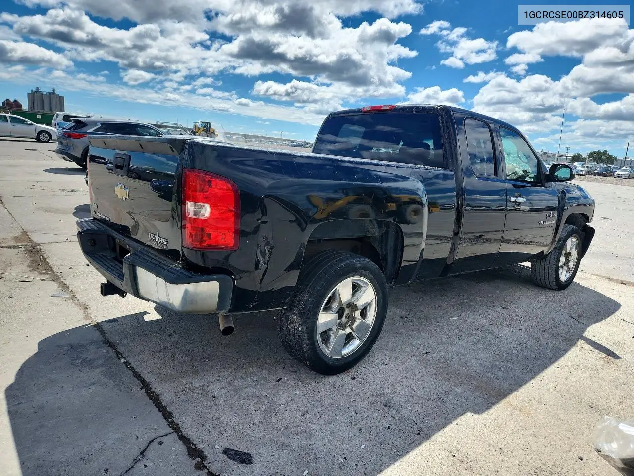 2011 CHEVROLET SILVERADO VIN 1GCRCSE00BZ314605 — фото 3