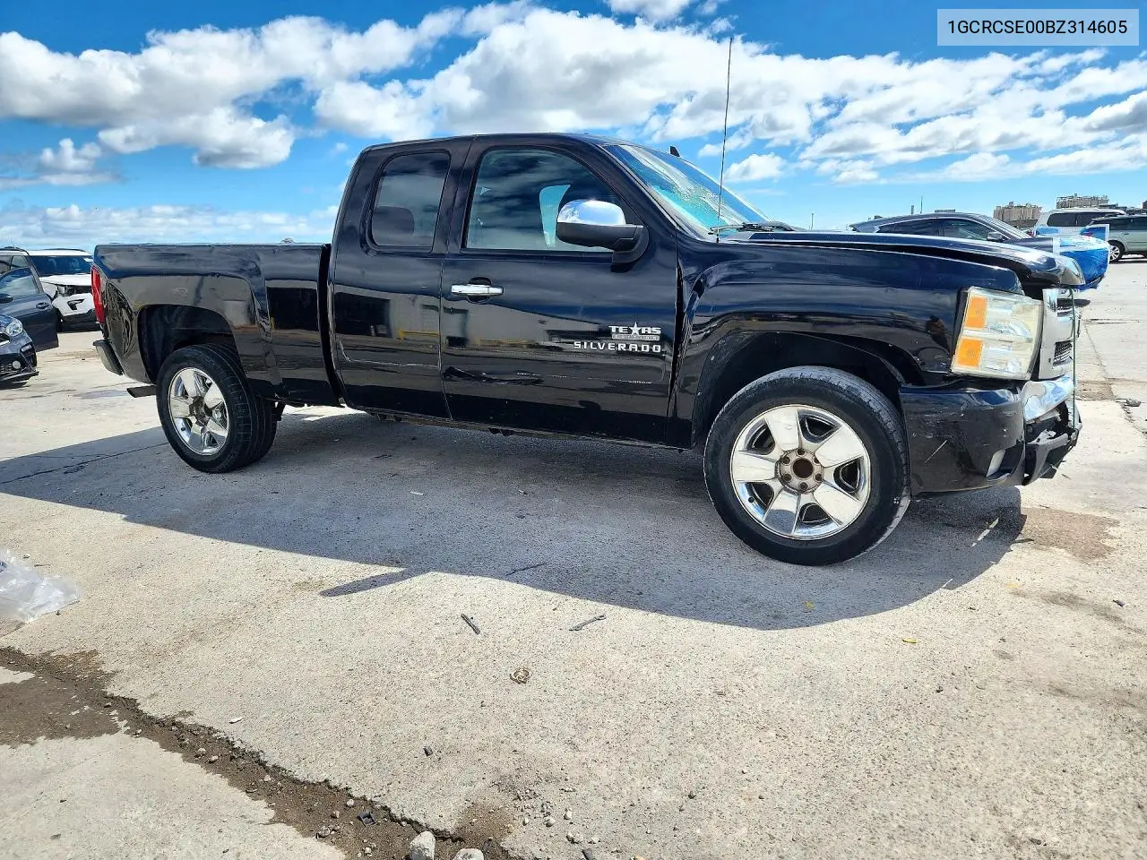 2011 CHEVROLET SILVERADO VIN 1GCRCSE00BZ314605 — фото 4