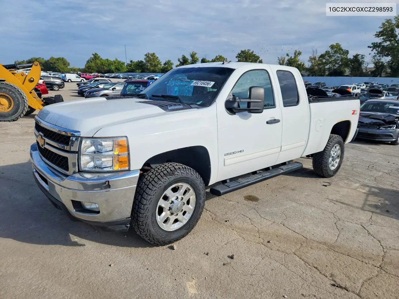 CHEVROLET SILVERADO 2012, VIN 1GC2KXCGXCZ298593