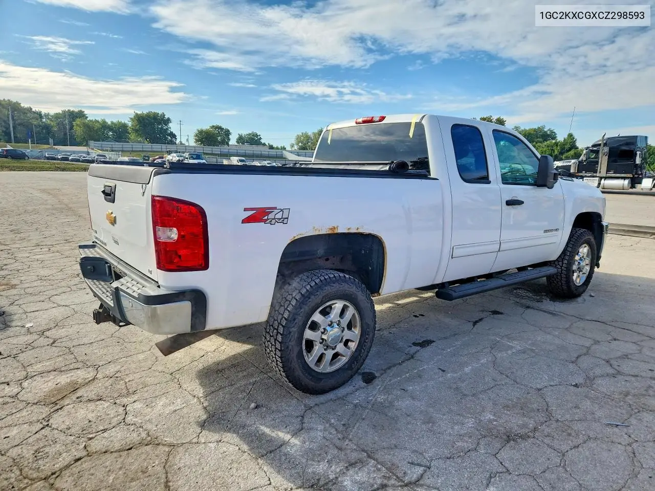2012 CHEVROLET SILVERADO VIN 1GC2KXCGXCZ298593 — фото 3