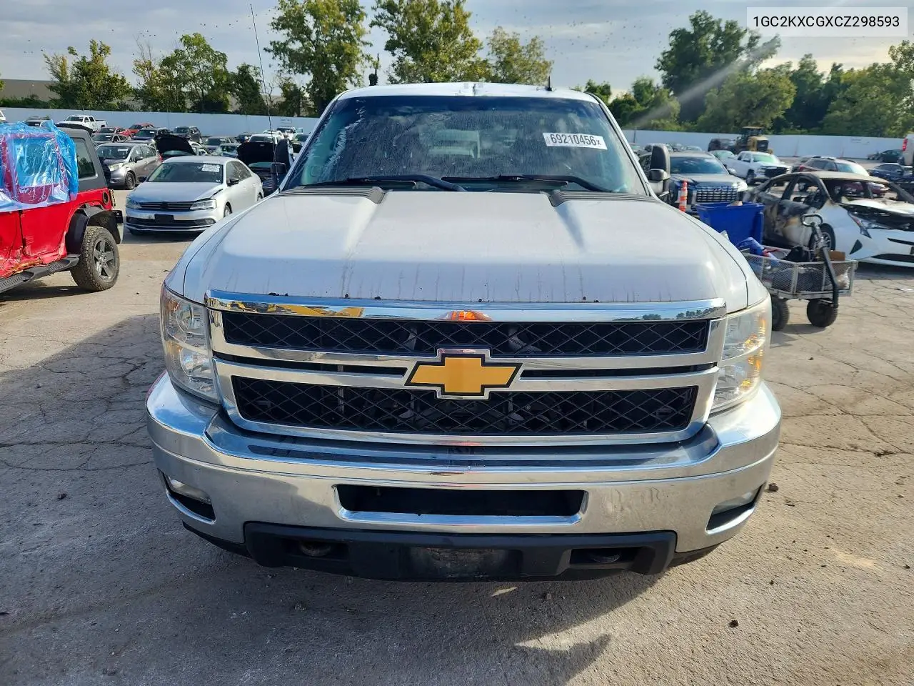 2012 CHEVROLET SILVERADO VIN 1GC2KXCGXCZ298593 — фото 5