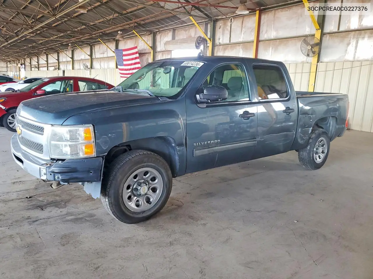2012 CHEVROLET SILVERADO VIN 3GCPCREA0CG227376 — фото 1