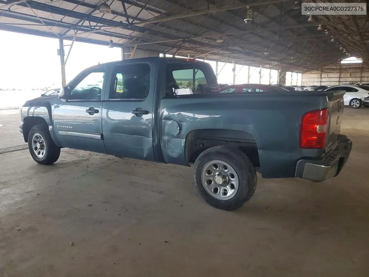 2012 CHEVROLET SILVERADO VIN 3GCPCREA0CG227376 — фото 2