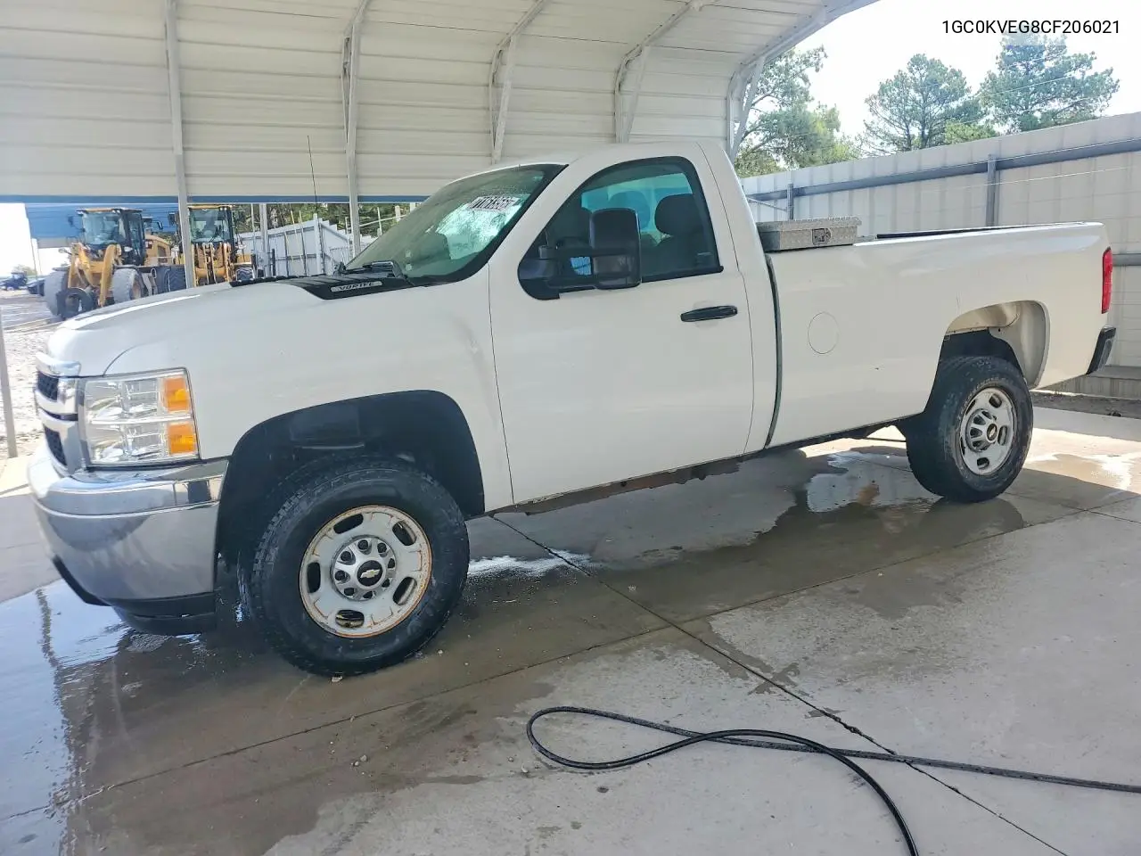CHEVROLET SILVERADO 2012, VIN 1GC0KVEG8CF206021