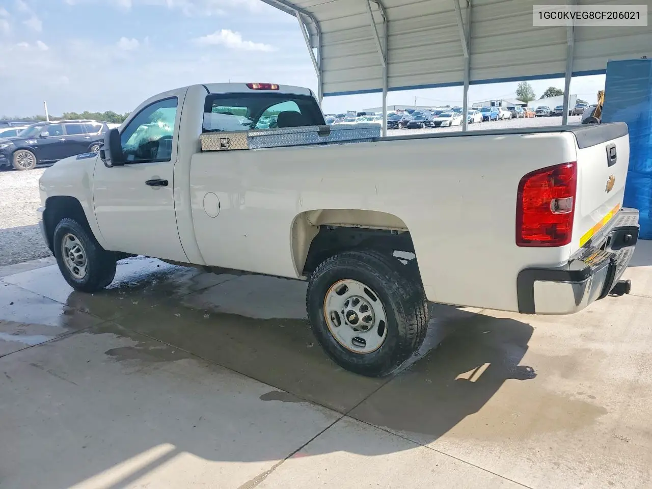 2012 CHEVROLET SILVERADO VIN 1GC0KVEG8CF206021 — фото 2