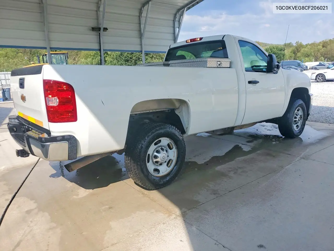 2012 CHEVROLET SILVERADO VIN 1GC0KVEG8CF206021 — фото 3