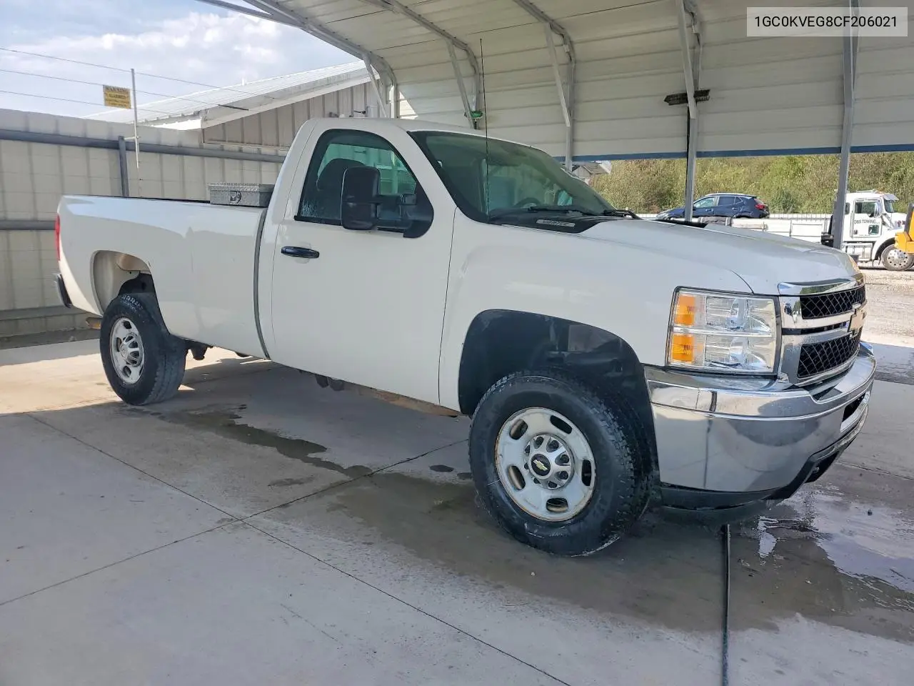 2012 CHEVROLET SILVERADO VIN 1GC0KVEG8CF206021 — фото 4