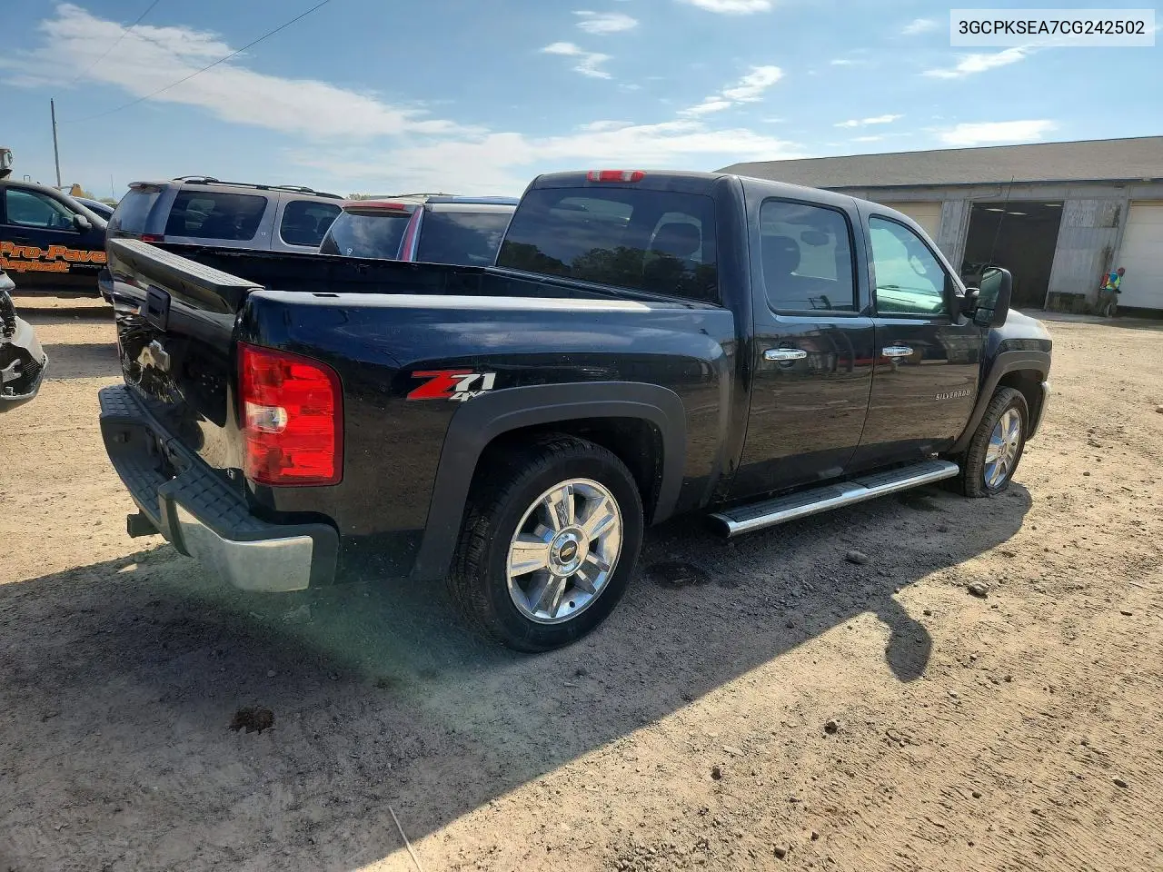 2012 CHEVROLET SILVERADO VIN 3GCPKSEA7CG242502 — фото 3