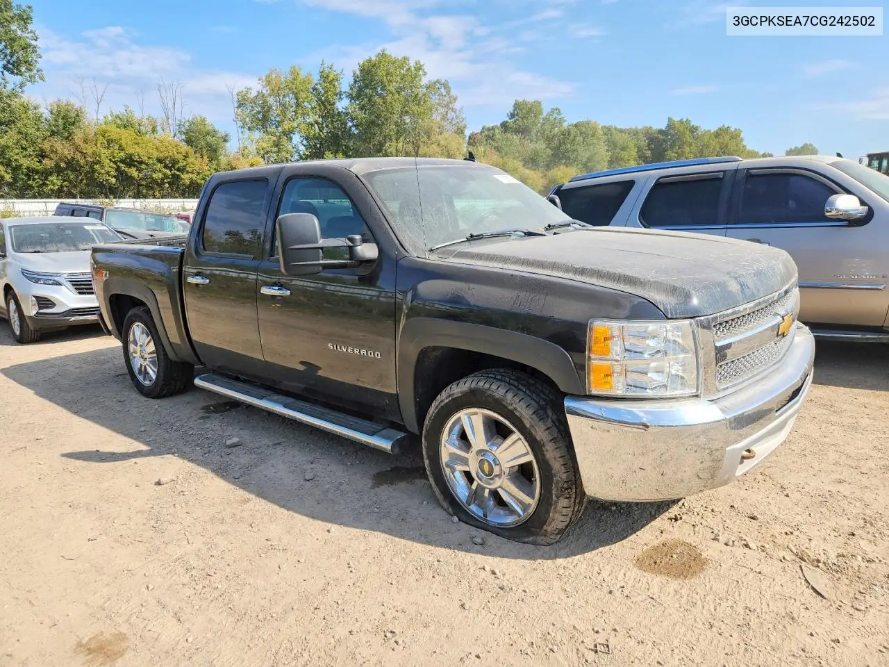 2012 CHEVROLET SILVERADO VIN 3GCPKSEA7CG242502 — фото 4