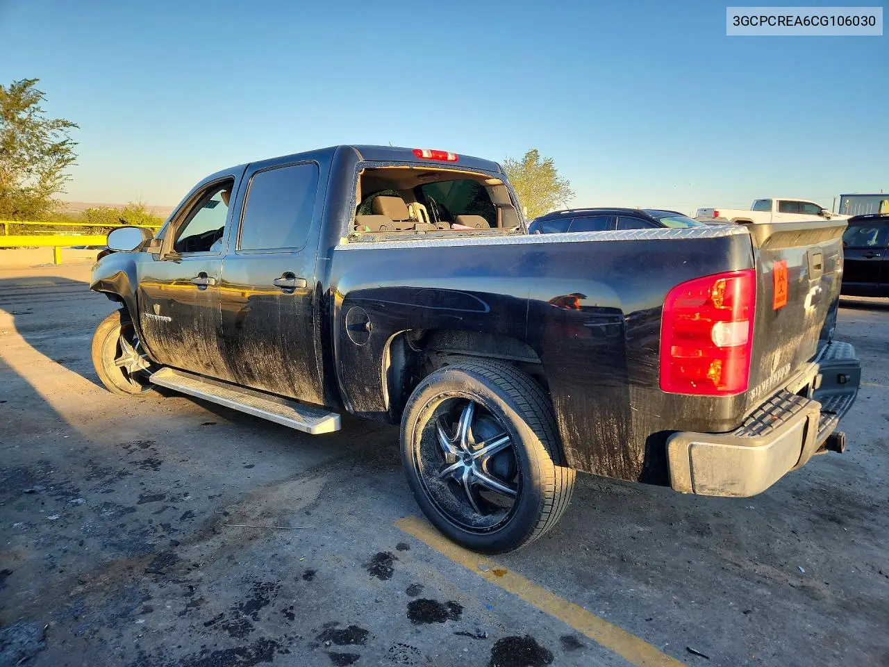 2012 CHEVROLET SILVERADO VIN 3GCPCREA6CG106030 — фото 2