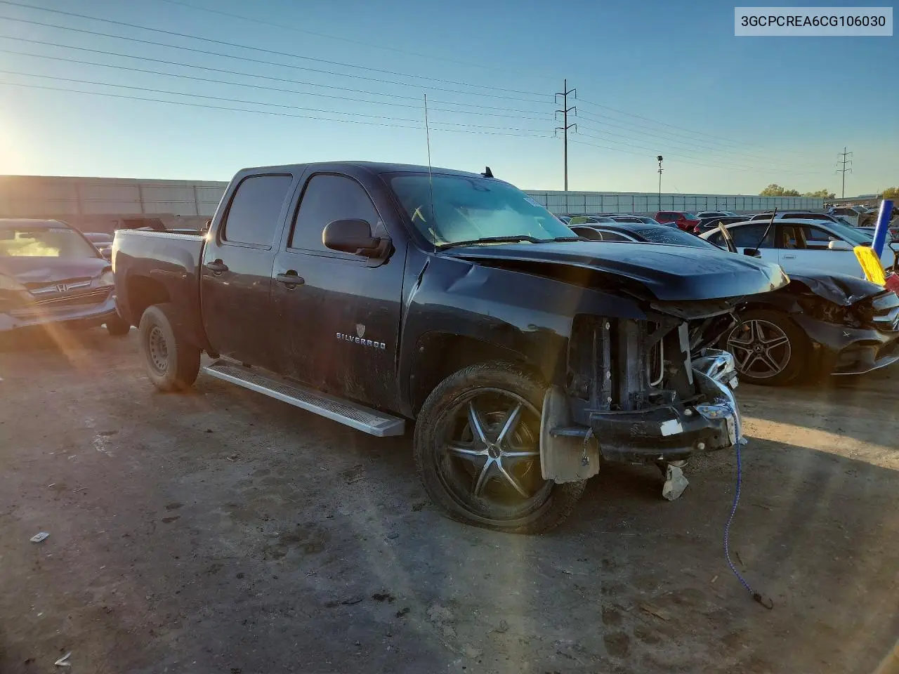 2012 CHEVROLET SILVERADO VIN 3GCPCREA6CG106030 — фото 4