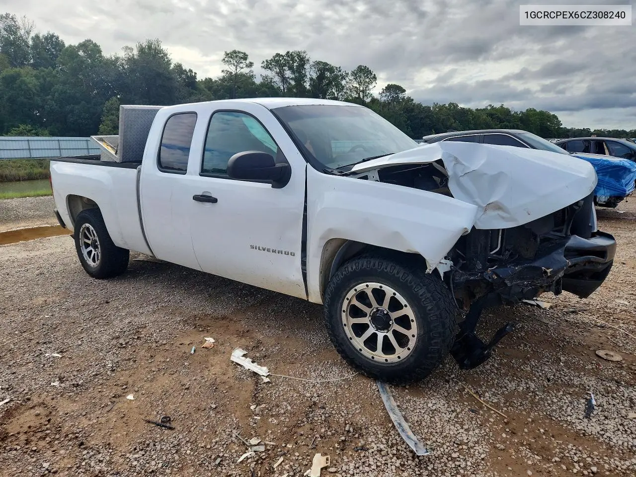 2012 CHEVROLET SILVERADO VIN 1GCRCPEX6CZ308240 — фото 4