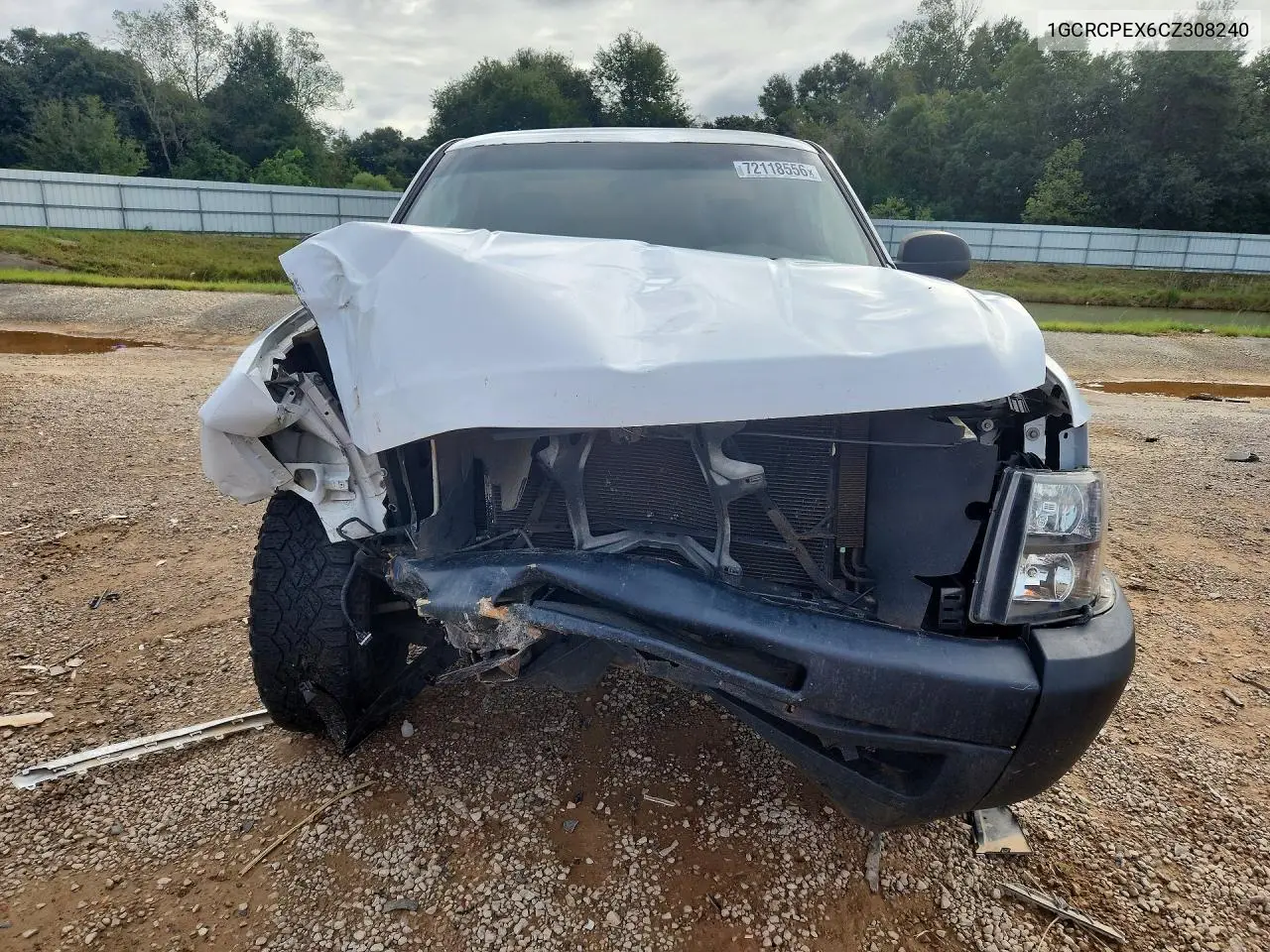 2012 CHEVROLET SILVERADO VIN 1GCRCPEX6CZ308240 — фото 5