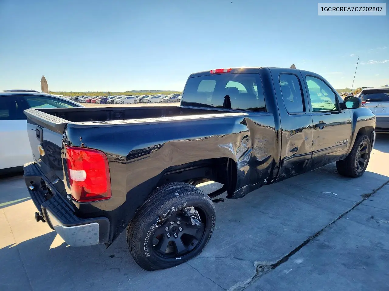2012 CHEVROLET SILVERADO VIN 1GCRCREA7CZ202807 — фото 3