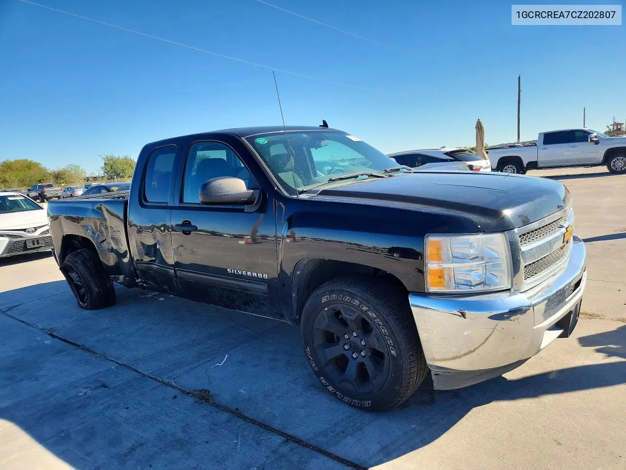 2012 CHEVROLET SILVERADO VIN 1GCRCREA7CZ202807 — фото 4