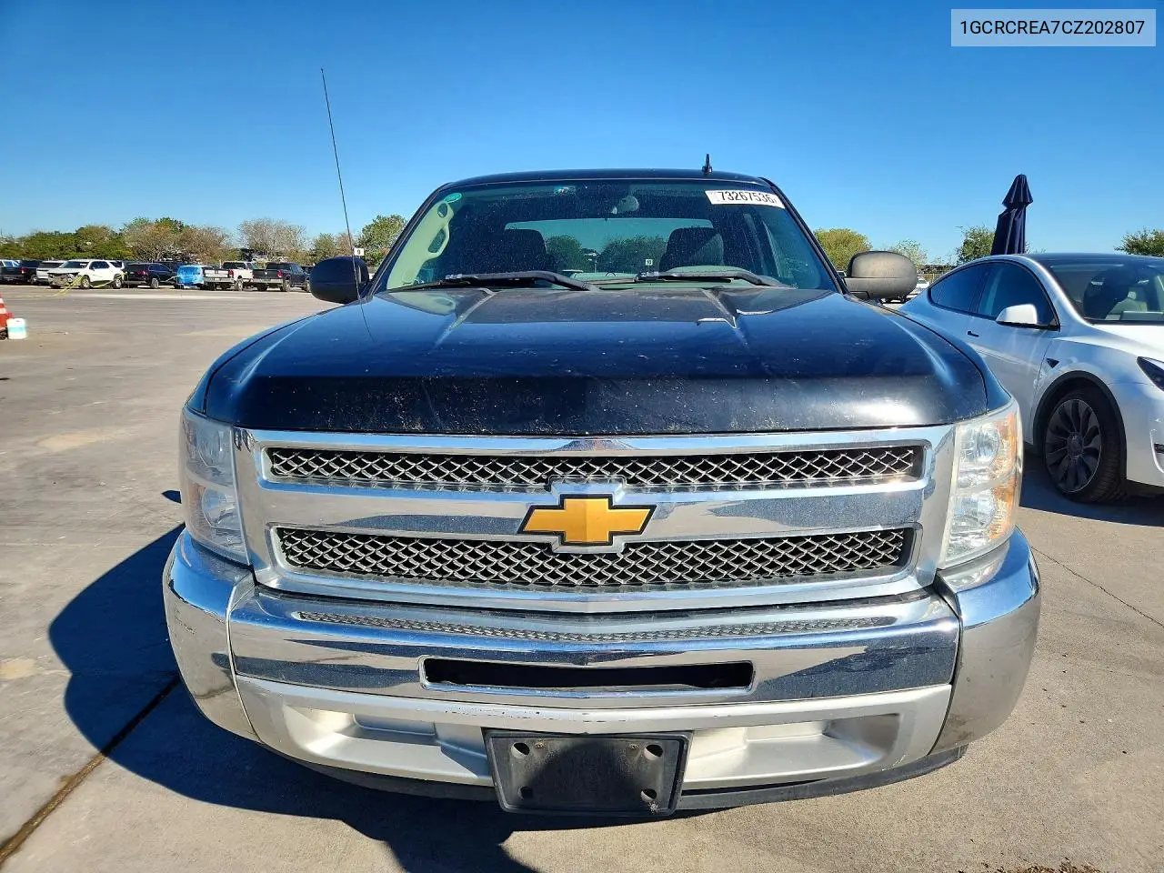 2012 CHEVROLET SILVERADO VIN 1GCRCREA7CZ202807 — фото 5