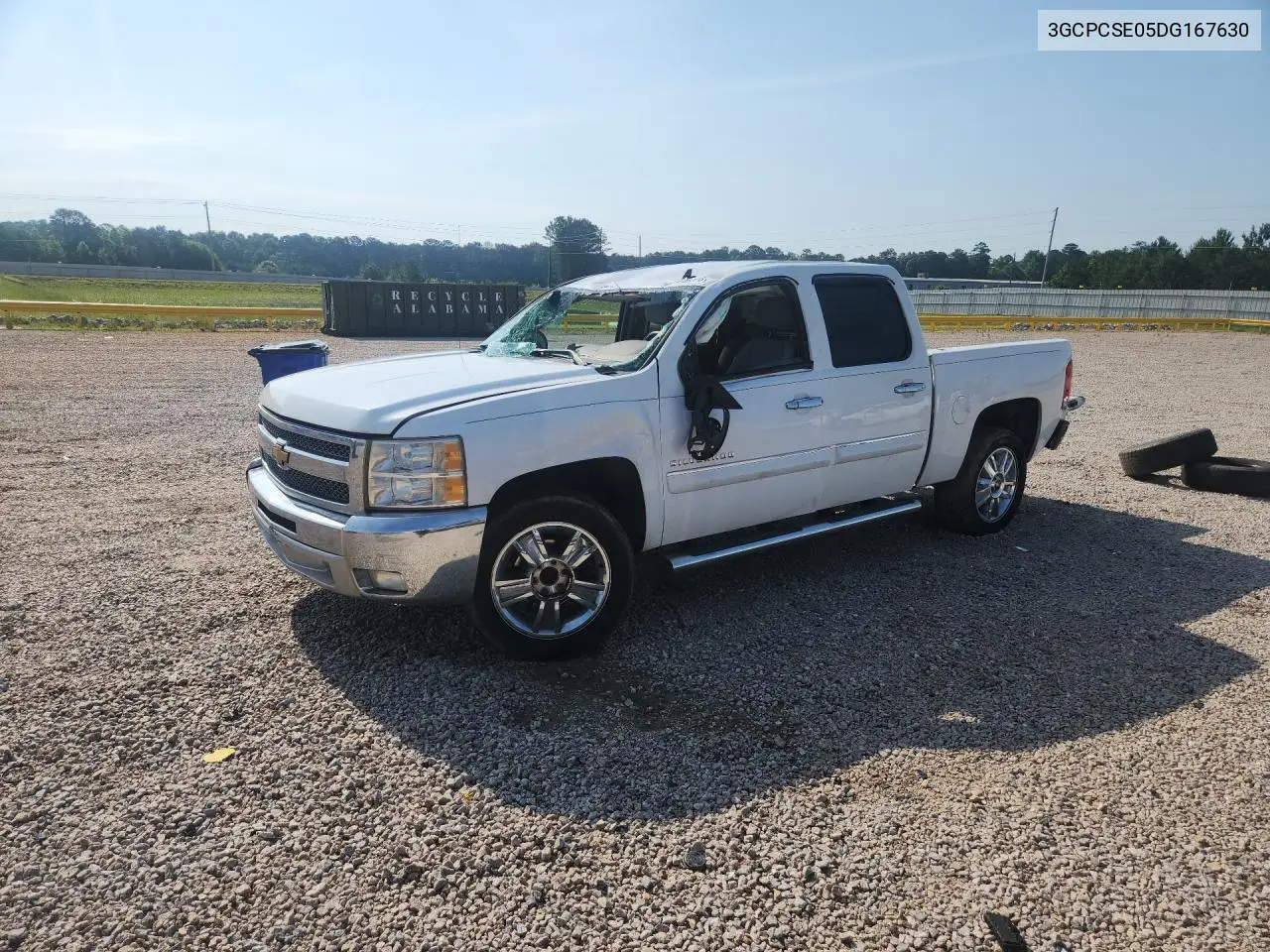 CHEVROLET SILVERADO 2013, VIN 3GCPCSE05DG167630