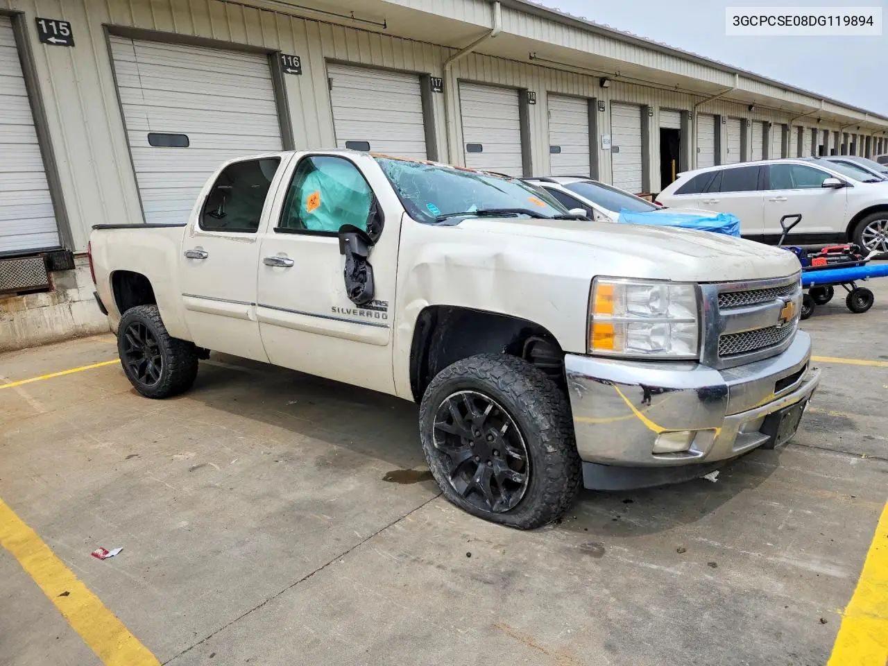 2013 CHEVROLET SILVERADO VIN 3GCPCSE08DG119894 — фото 4