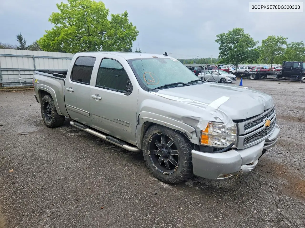 2013 CHEVROLET SILVERADO VIN 3GCPKSE78DG320338 — фото 4
