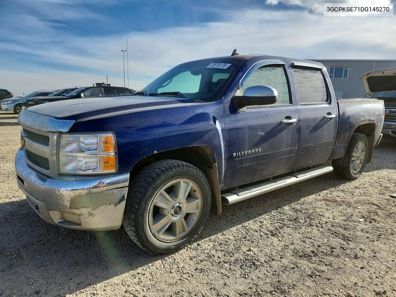 CHEVROLET SILVERADO 2013, VIN 3GCPKSE71DG145270