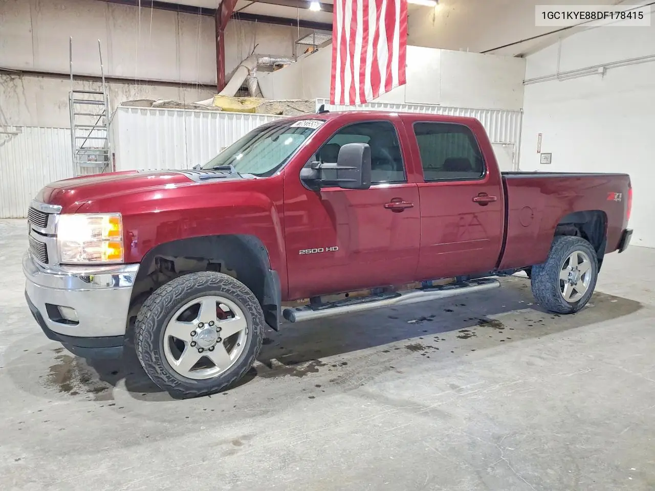 CHEVROLET SILVERADO 2013, VIN 1GC1KYE88DF178415
