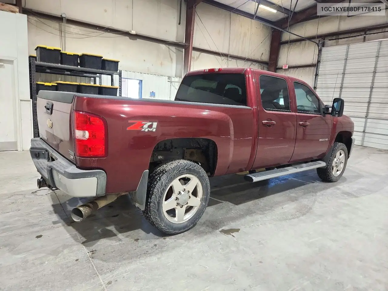 2013 CHEVROLET SILVERADO VIN 1GC1KYE88DF178415 — фото 3