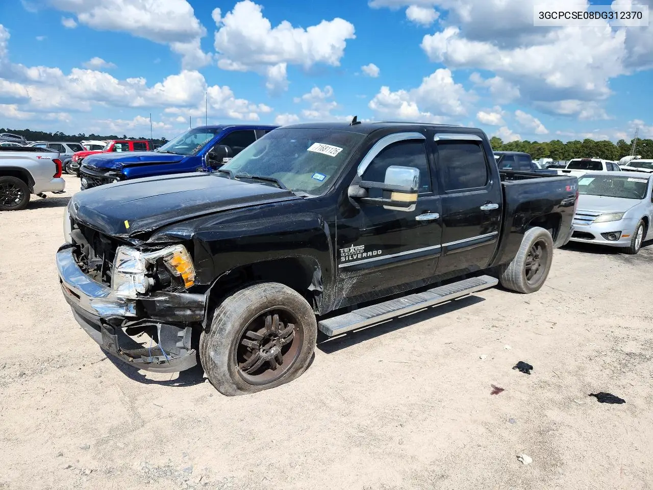 CHEVROLET SILVERADO 2013, VIN 3GCPCSE08DG312370