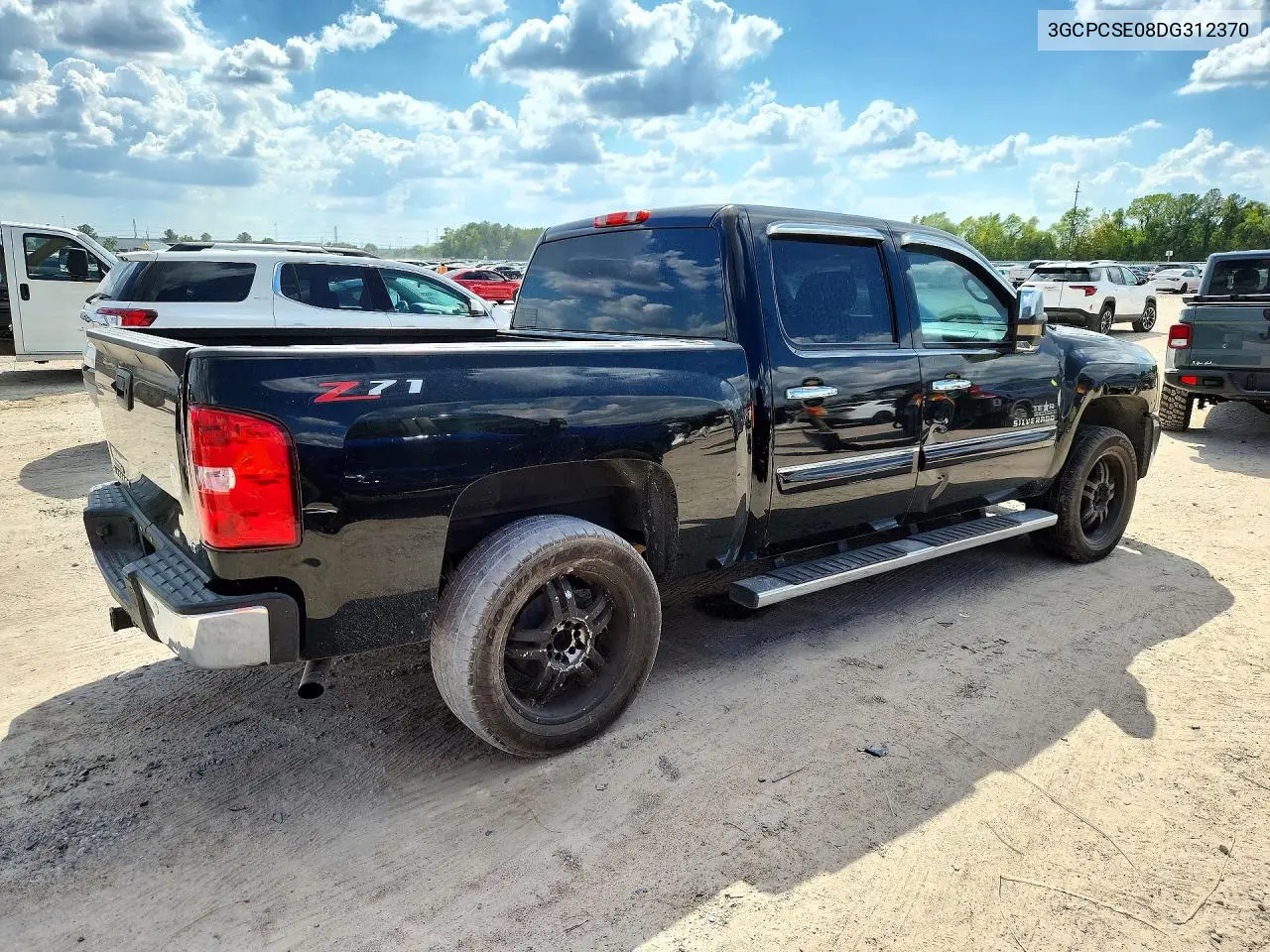2013 CHEVROLET SILVERADO VIN 3GCPCSE08DG312370 — фото 3