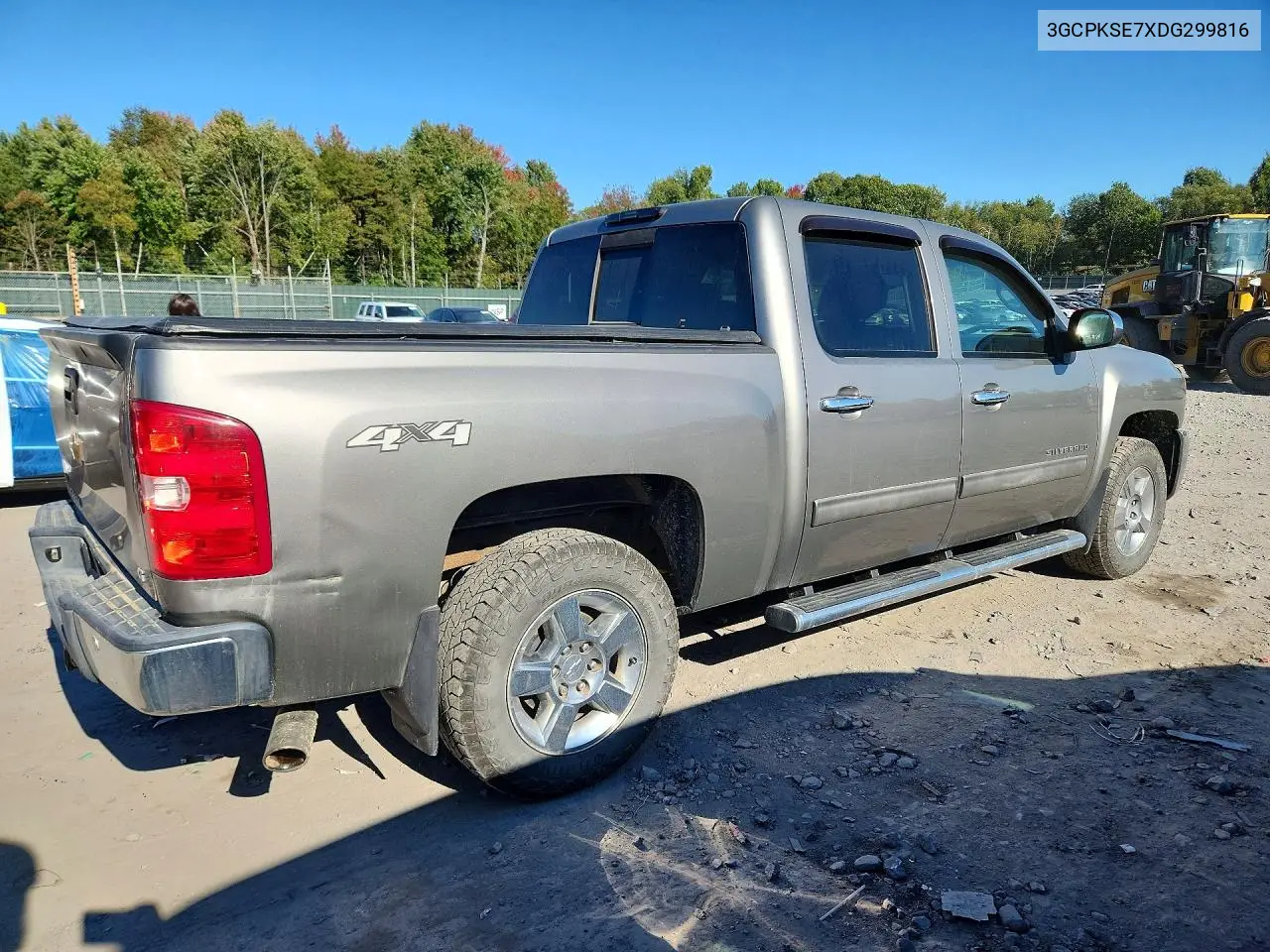 2013 CHEVROLET SILVERADO VIN 3GCPKSE7XDG299816 — фото 3