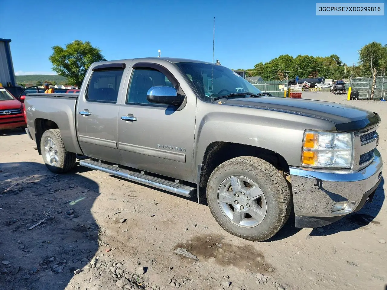 2013 CHEVROLET SILVERADO VIN 3GCPKSE7XDG299816 — фото 4