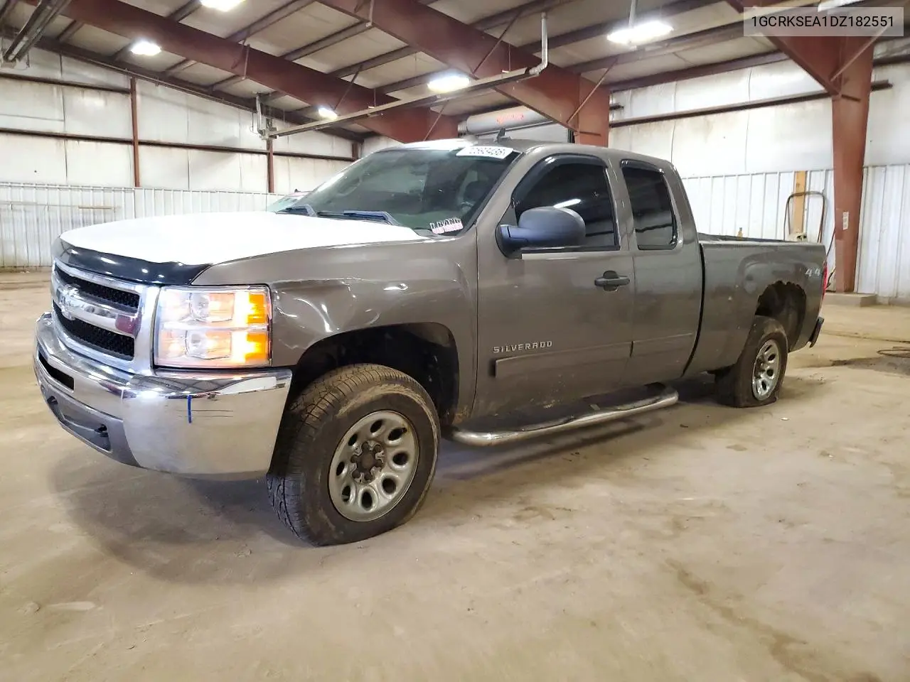 CHEVROLET SILVERADO 2013, VIN 1GCRKSEA1DZ182551