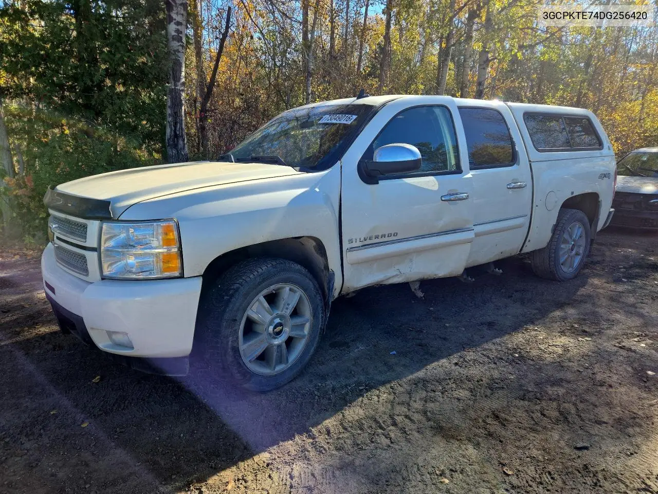 CHEVROLET SILVERADO 2013, VIN 3GCPKTE74DG256420