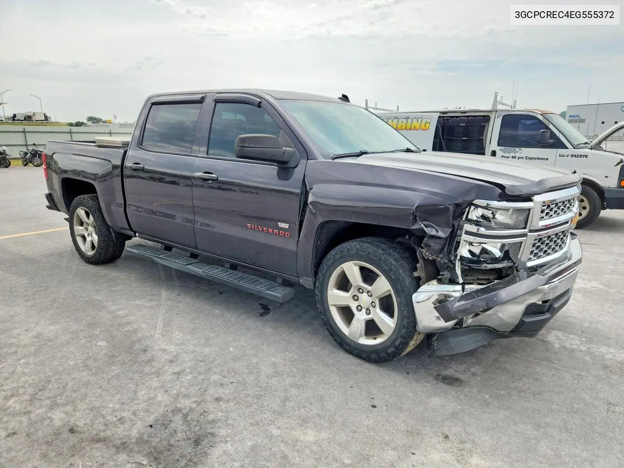 2014 CHEVROLET SILVERADO VIN 3GCPCREC4EG555372 — фото 4