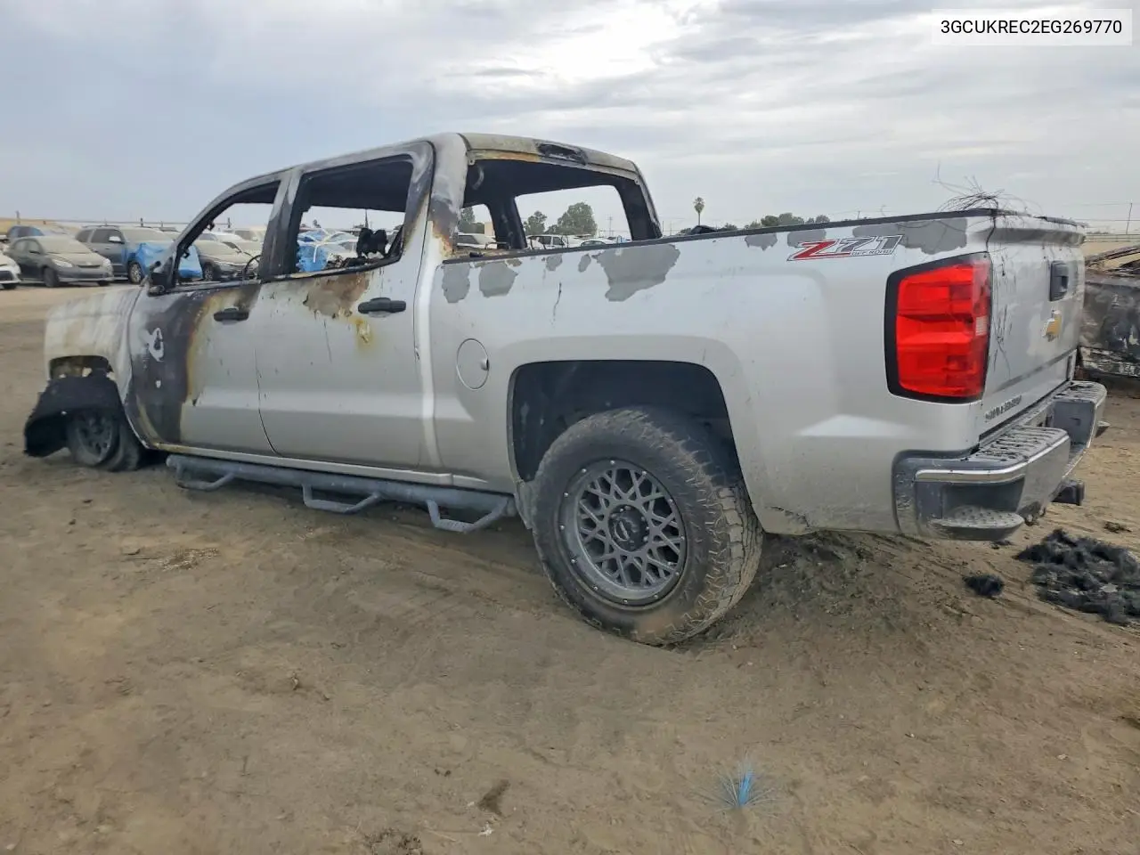 2014 CHEVROLET SILVERADO VIN 3GCUKREC2EG269770 — фото 2