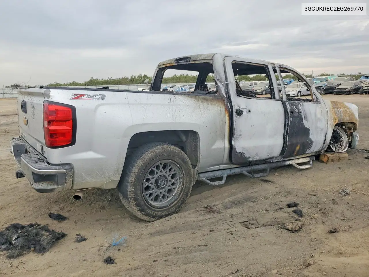 2014 CHEVROLET SILVERADO VIN 3GCUKREC2EG269770 — фото 3