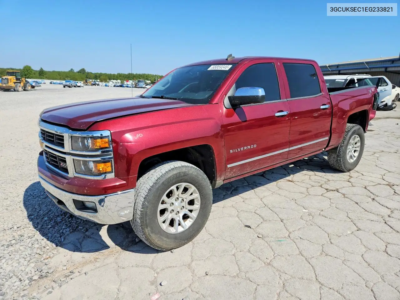 CHEVROLET SILVERADO 2014, VIN 3GCUKSEC1EG233821