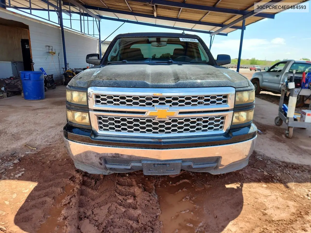 2014 CHEVROLET SILVERADO VIN 3GCPCREC4EG484593 — фото 5