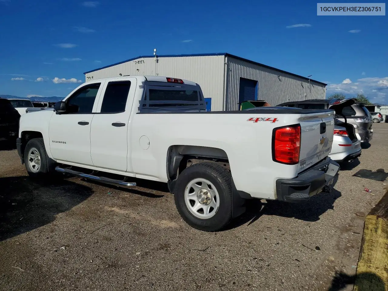 2014 CHEVROLET SILVERADO VIN 1GCVKPEH3EZ306751 — фото 2