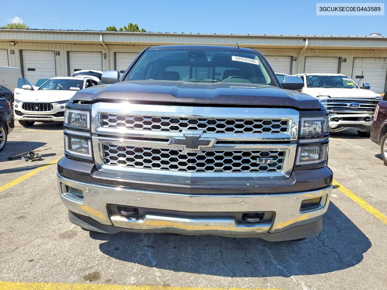 2014 CHEVROLET SILVERADO VIN 3GCUKSEC0EG463589 — фото 5