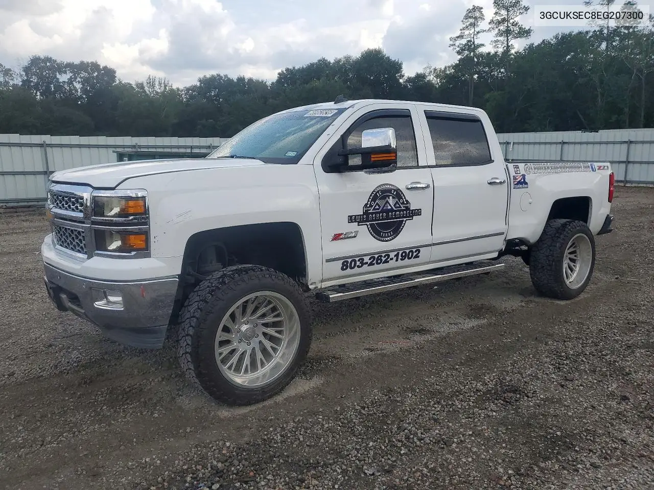 CHEVROLET SILVERADO 2014, VIN 3GCUKSEC8EG207300