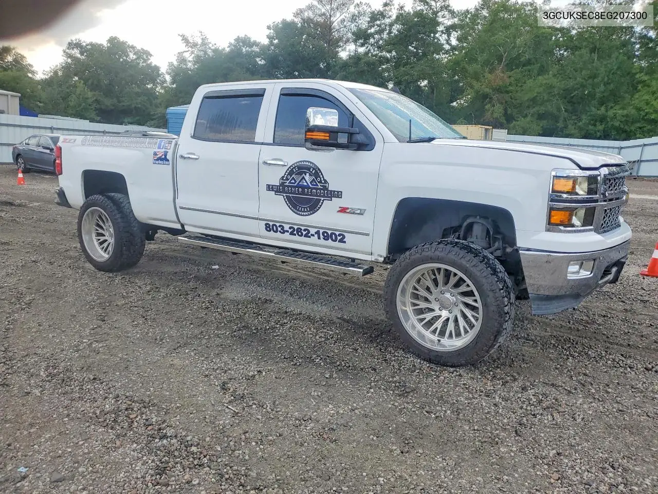 2014 CHEVROLET SILVERADO VIN 3GCUKSEC8EG207300 — фото 4